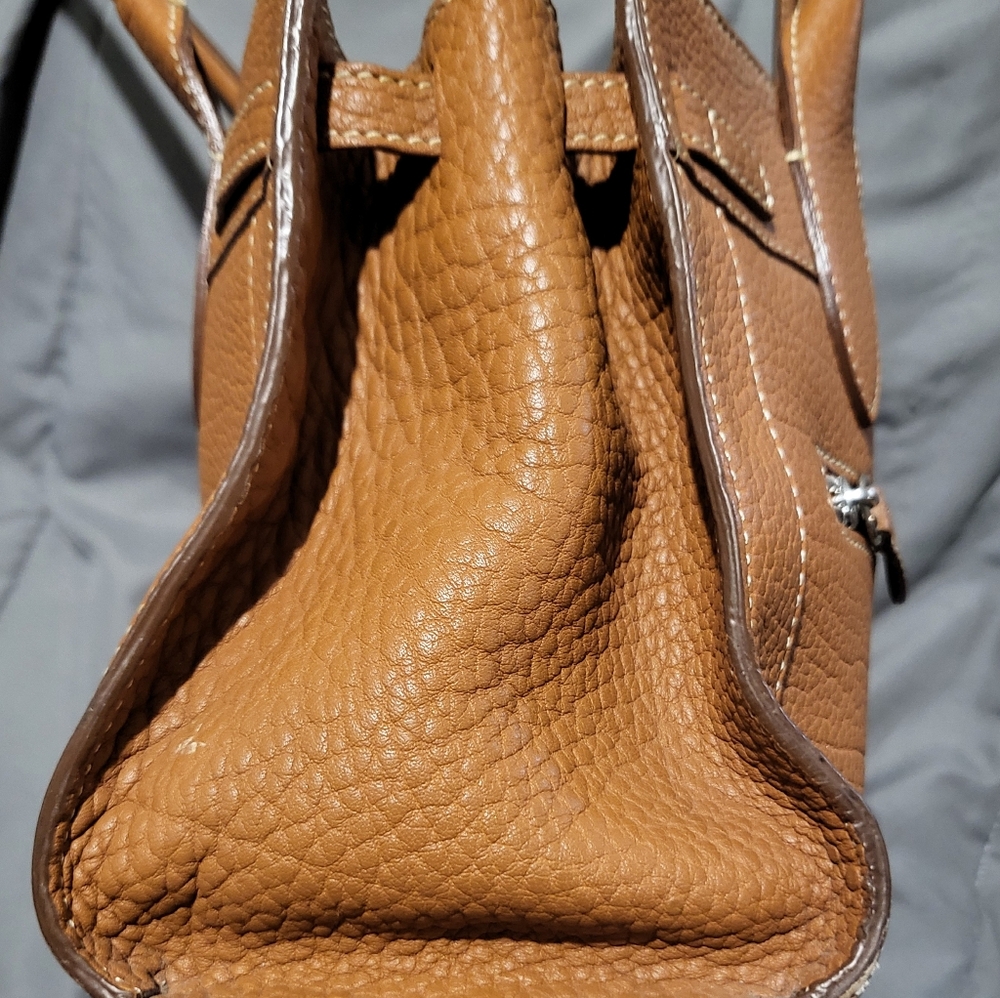 Vintage leather Dooney & Bourke Tote - Picture 3 of 8